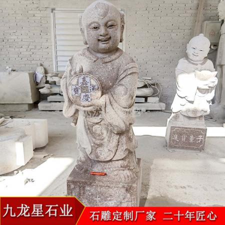 石雕金童玉女雕像?福建福州