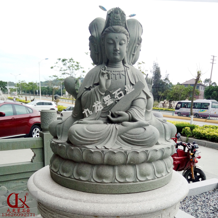 大型石雕觀音菩薩之選料方法