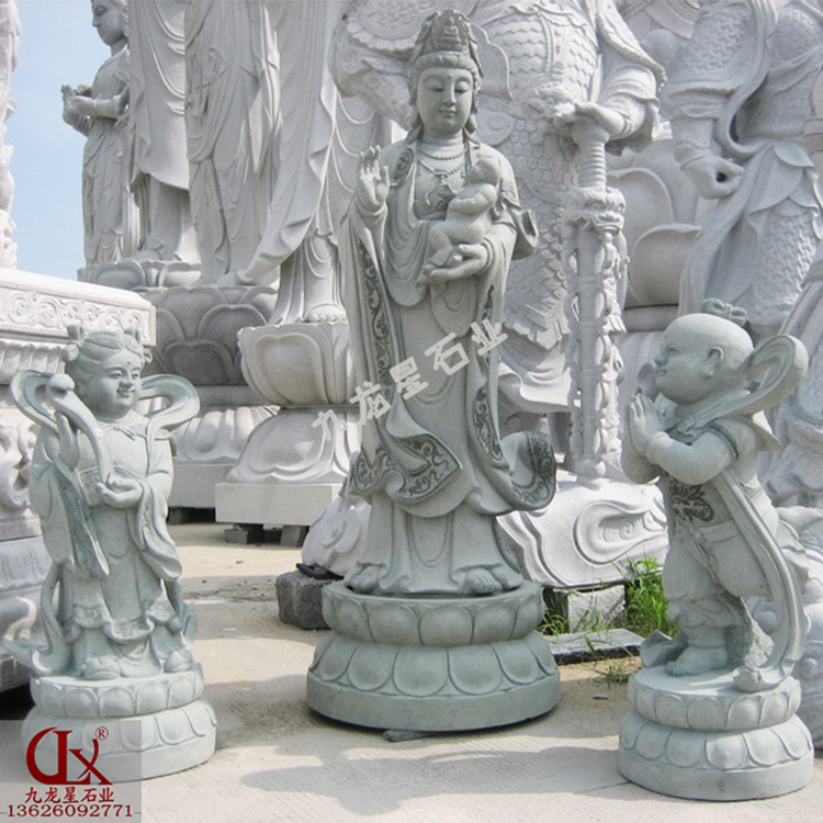 大型石雕觀音菩薩之選料方法