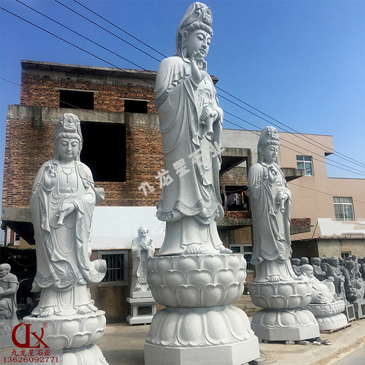 大型石雕觀音菩薩之選料方法