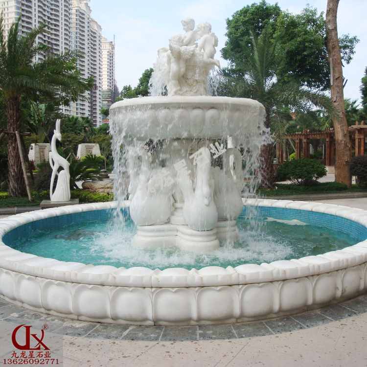 各種石材噴泉雕塑與石雕噴水池的結(jié)合圖片