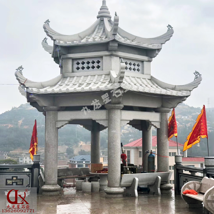 雙層石雕石亭子圖片的文化發(fā)展