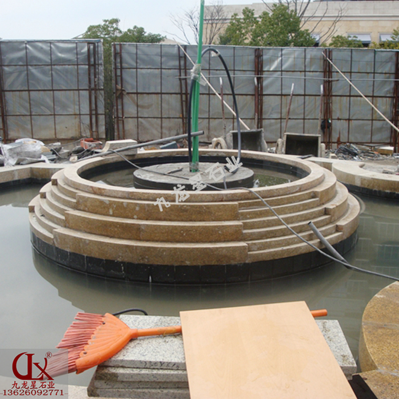 杭州千島湖?入口石雕噴泉 石雕噴泉花盆